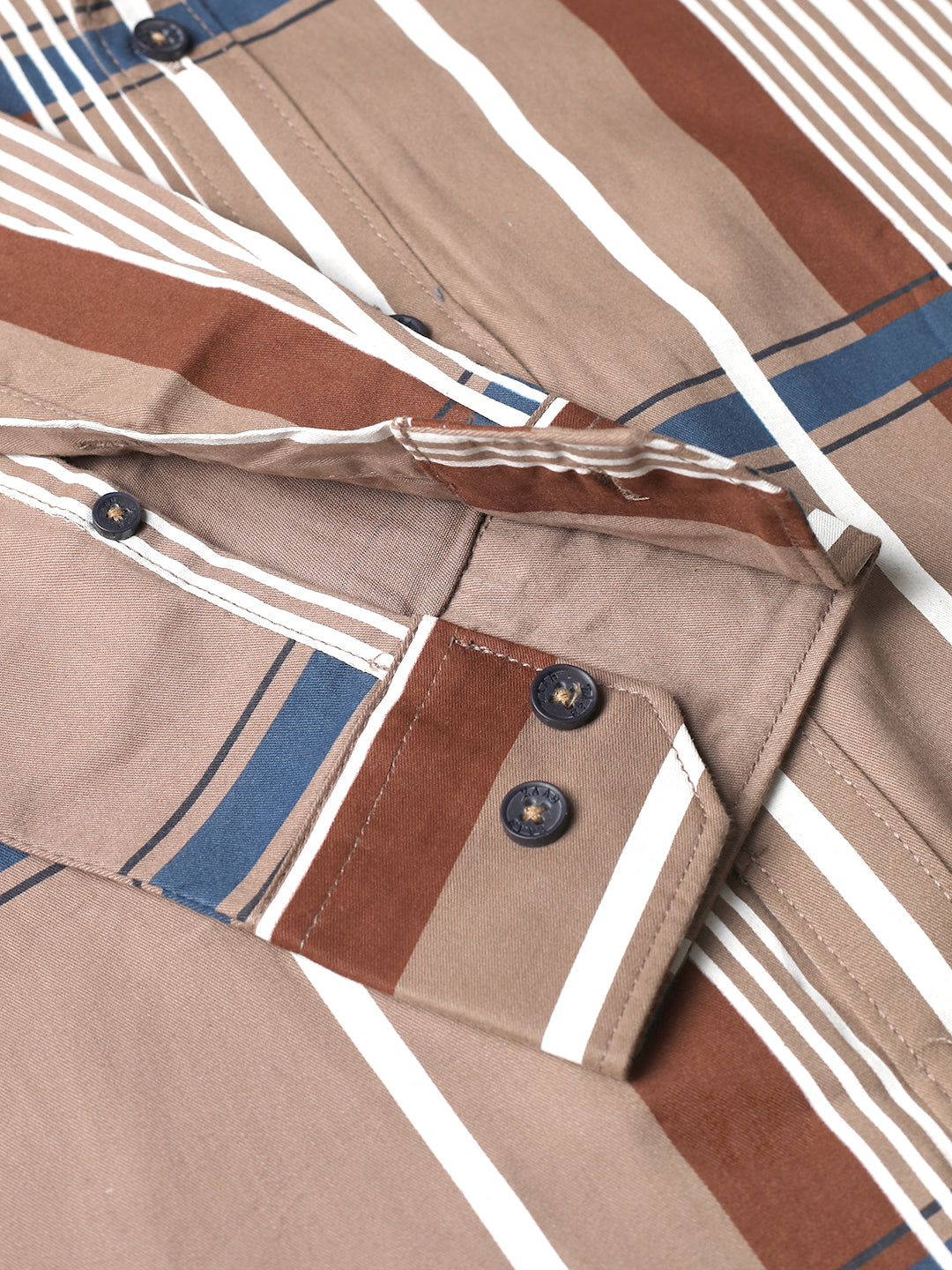 Toffee Brown  Window Check Shirt