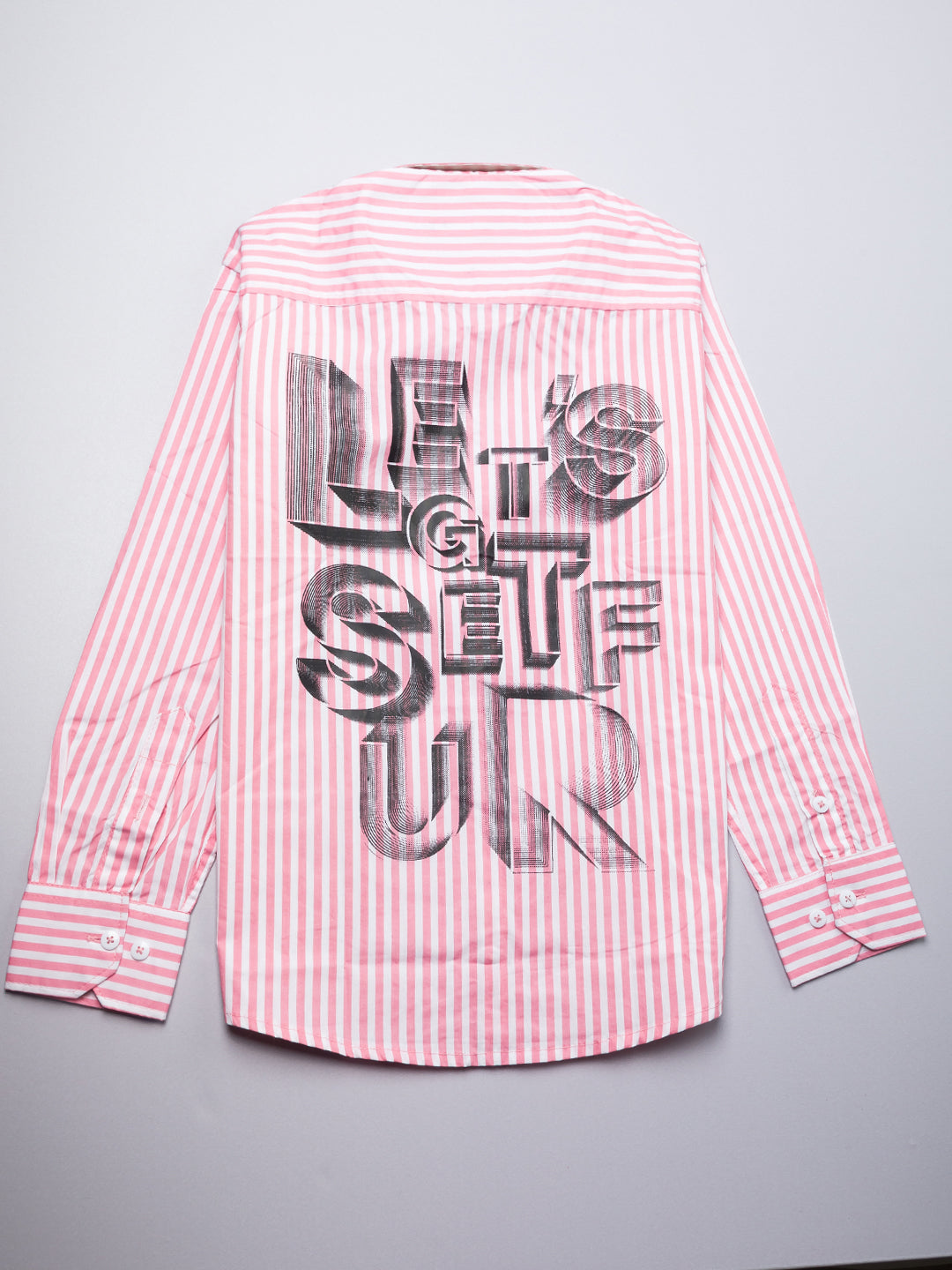 Kid's Candy Pink Candy Stripes Shirt