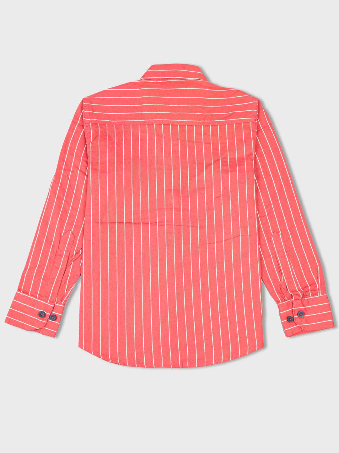Kid's Blush Pink Pin Stripes Shirt